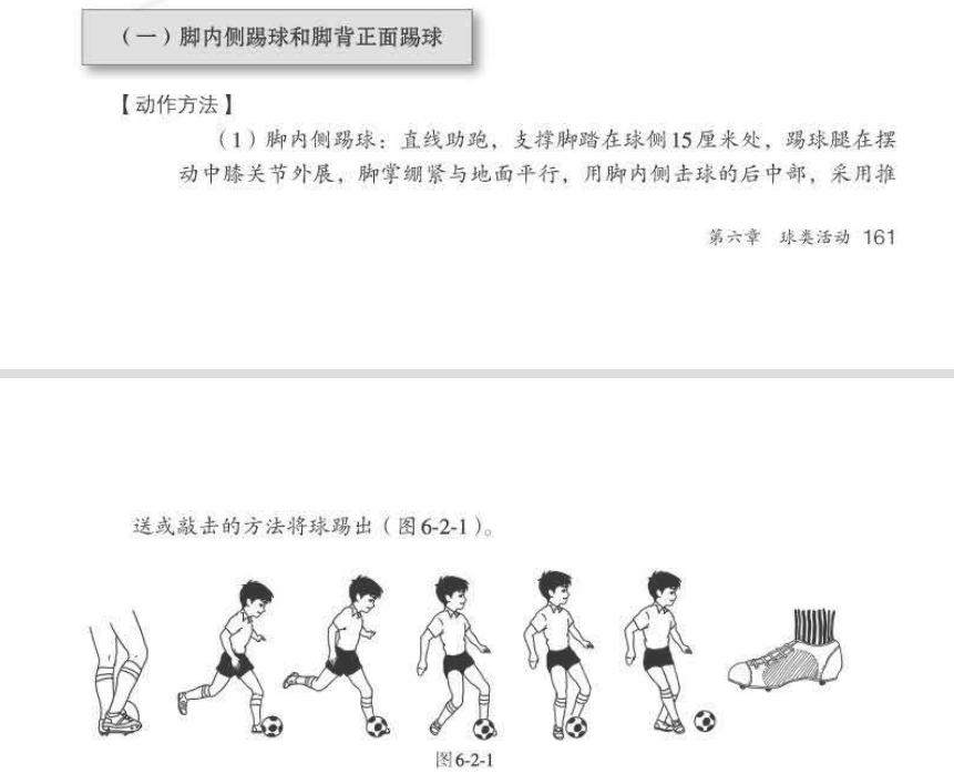 足球脚内侧踢球动作要领及重难点解析