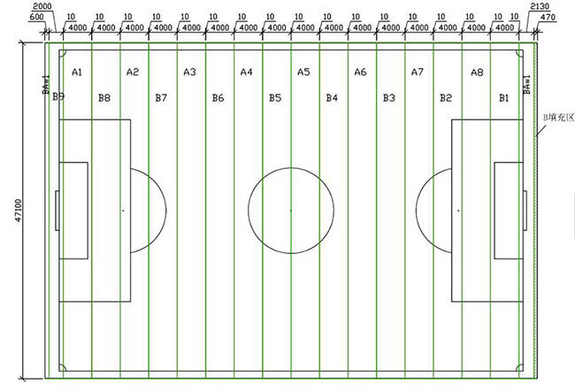 足球场做法施工图的绘制指南