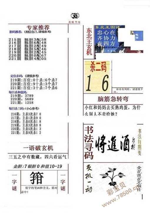 今日3D字谜老道，揭秘数字背后的奥秘